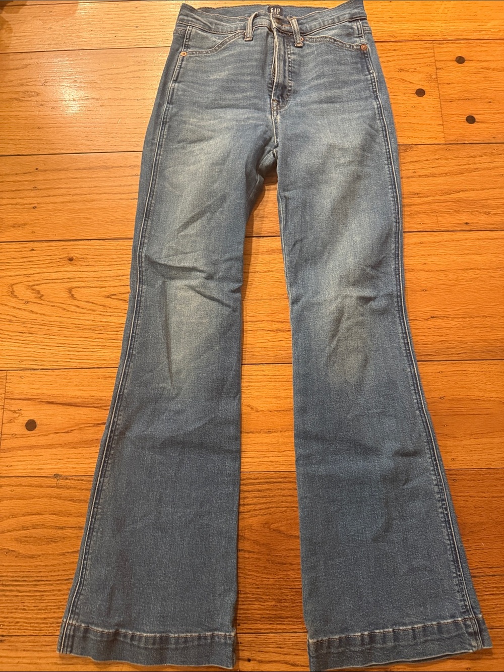 GAP Medium Blue Flare Jeans